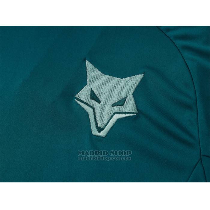 Chandal del Cruzeiro Manga Corta 2024-2025 Verde Pantalon Corto